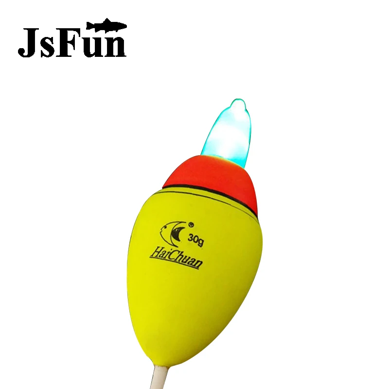 1Pcs 20g-80g Fishing Floats Intelligent Electronic Light Bobber Luminous Rock Fishing Float Plastic Float With Battery FF59
1Pcs 20g-80g Fishing Floats Intelligent Electronic Light Bobber Luminous Rock Fishing Float Plastic Float With Battery FF59