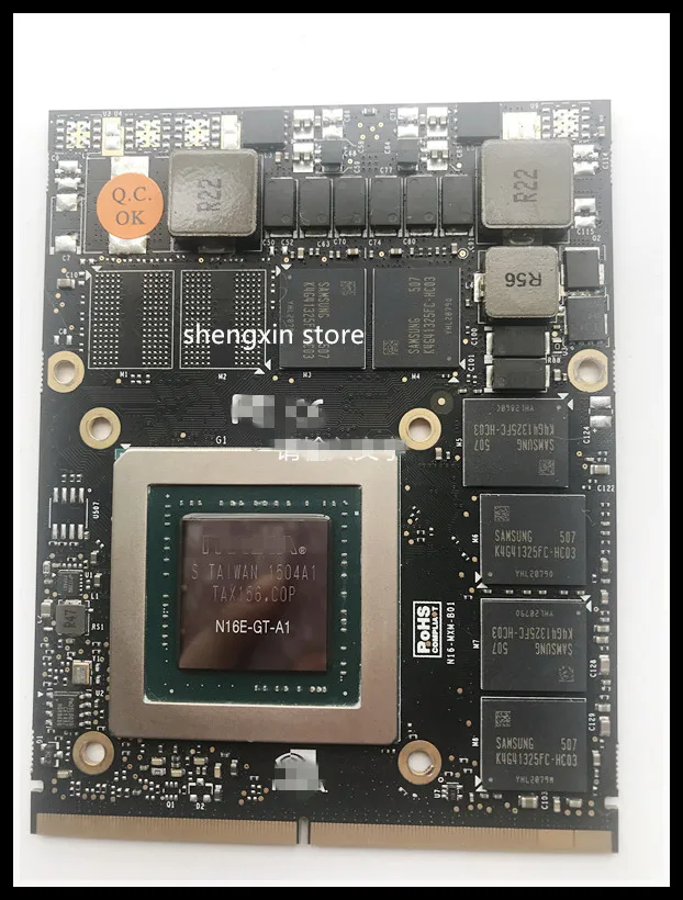 Brand NEW GTX 970M GTX970M N16E-GT-A1 6GB Video Graphics Card DDR5 For DELL M15X M17X M18X R1 R2 R3
Brand NEW GTX 970M GTX970M N16E-GT-A1 6GB Video Graphics Card DDR5 For DELL M15X M17X M18X R1 R2 R3