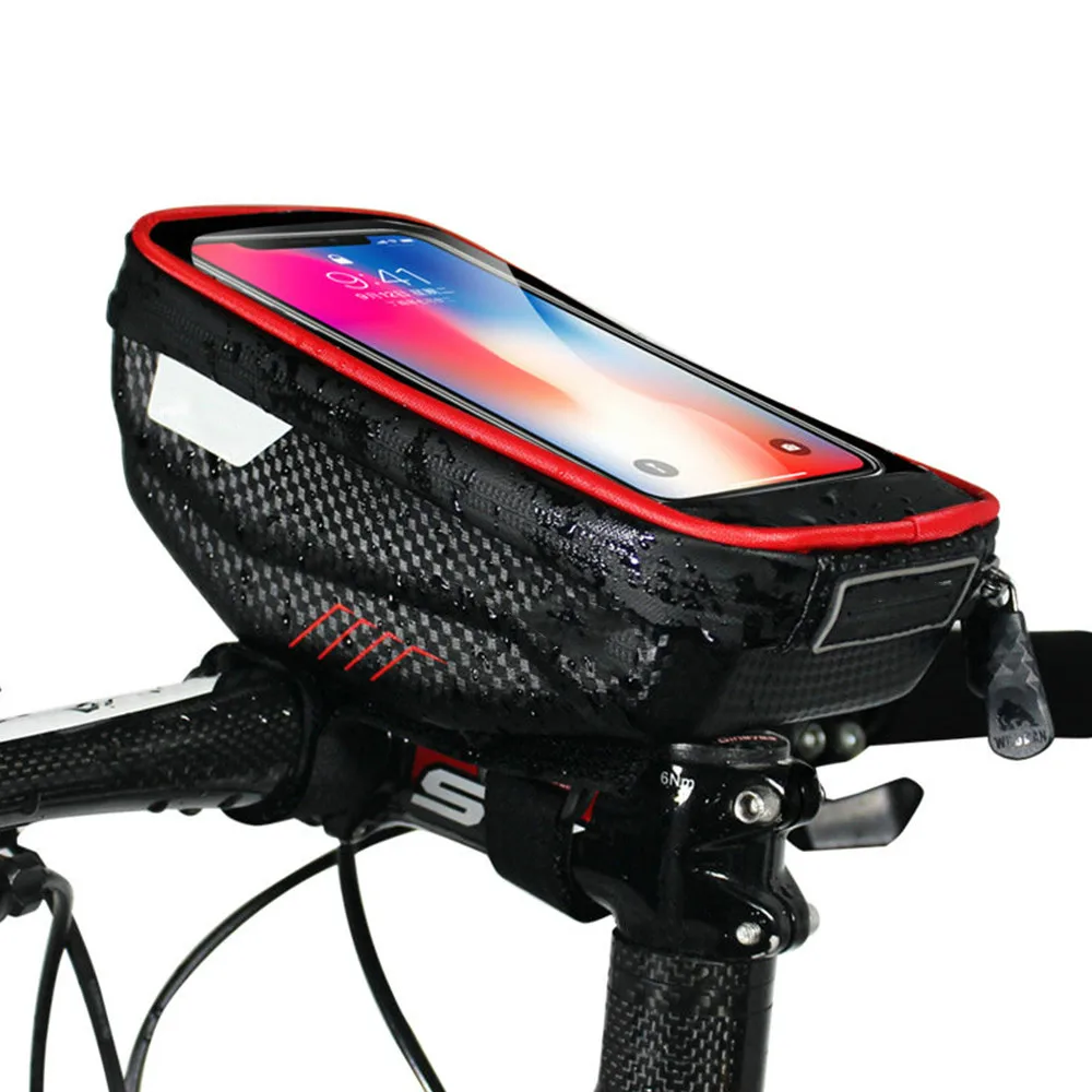Waterproof Mountain Bike Bag Cell Phone Holder Screen Touch Bicycle Accessories MTB Road Handlebar Bag Cycling Lightweight Mount
Waterproof Mountain Bike Bag Cell Phone Holder Screen Touch Bicycle Accessories MTB Road Handlebar Bag Cycling Lightweight Mount