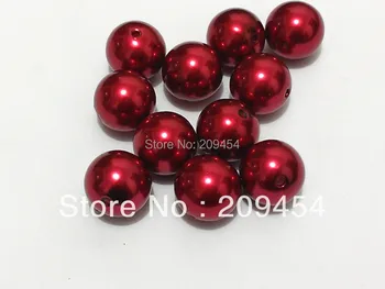 Wholesale !! 20mm 100pcs/lot Red Wine Color Chunky Round Imitation Pearl Acrylic Beads For Kids Jewelry Making
Wholesale !! 20mm 100pcs/lot Red Wine Color Chunky Round Imitation Pearl Acrylic Beads For Kids Jewelry Making