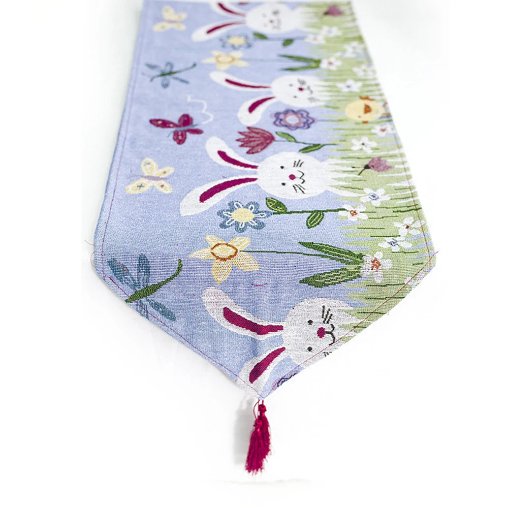 Easter Tablecloth Decoration Bunny Rabbit Table Runner Easter Eggs Spring Tablecloth Cover Centerpiece Home Party Favor Supplies
Easter Tablecloth Decoration Bunny Rabbit Table Runner Easter Eggs Spring Tablecloth Cover Centerpiece Home Party Favor Supplies