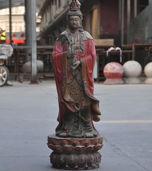 Huge china temple joss wucai old porcelain guanyin kwanyin bodhisattva sculpture
Huge china temple joss wucai old porcelain guanyin kwanyin bodhisattva sculpture