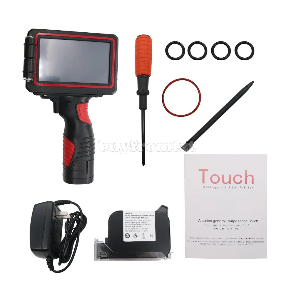 5" 600DPI LED Screen Handheld Inkjet Printer Smart Date Coder Ink Coding machine
5" 600DPI LED Screen Handheld Inkjet Printer Smart Date Coder Ink Coding machine