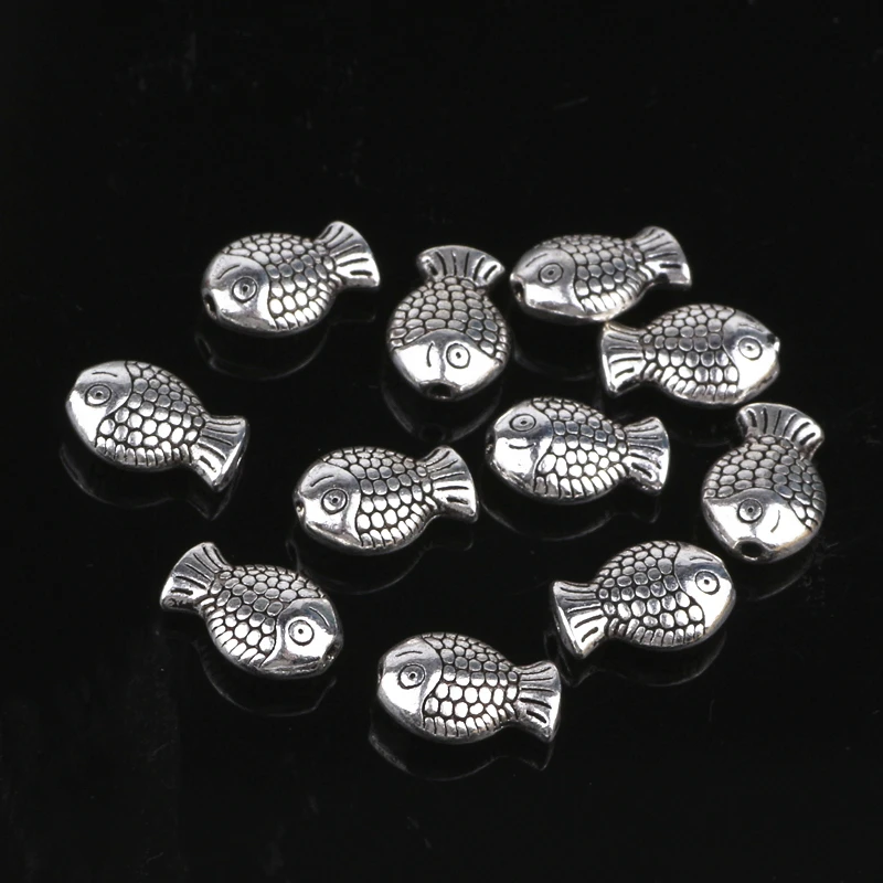 7x10MM Fish Tibetan Antique Silver Color Spacer Beads DIY Fit European Charms Bracelet DIY Jewelry Findings Accessories 100pcs
7x10MM Fish Tibetan Antique Silver Color Spacer Beads DIY Fit European Charms Bracelet DIY Jewelry Findings Accessories 100pcs