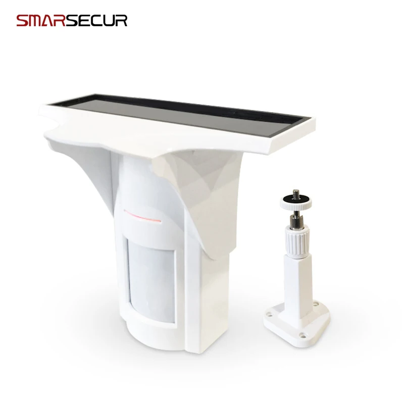 433mhz Dual-tech Motion Detector Outdoor Wireless Solar PIR Motion Detector For H6/chuango Home Security Alarm System
433mhz Dual-tech Motion Detector Outdoor Wireless Solar PIR Motion Detector For H6/chuango Home Security Alarm System