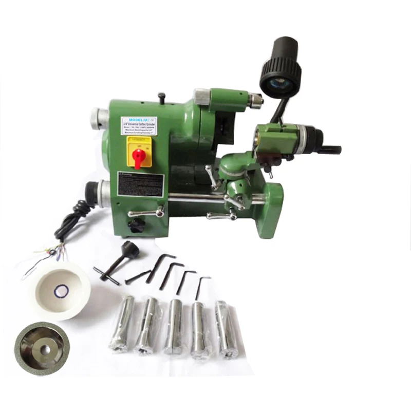 CE 220V U2 R8 Collets Universal Cutter Grinder Drill Sharpener Sharpening Machine for End Mill Twist Drill Cutter Grinding Tool
CE 220V U2 R8 Collets Universal Cutter Grinder Drill Sharpener Sharpening Machine for End Mill Twist Drill Cutter Grinding Tool