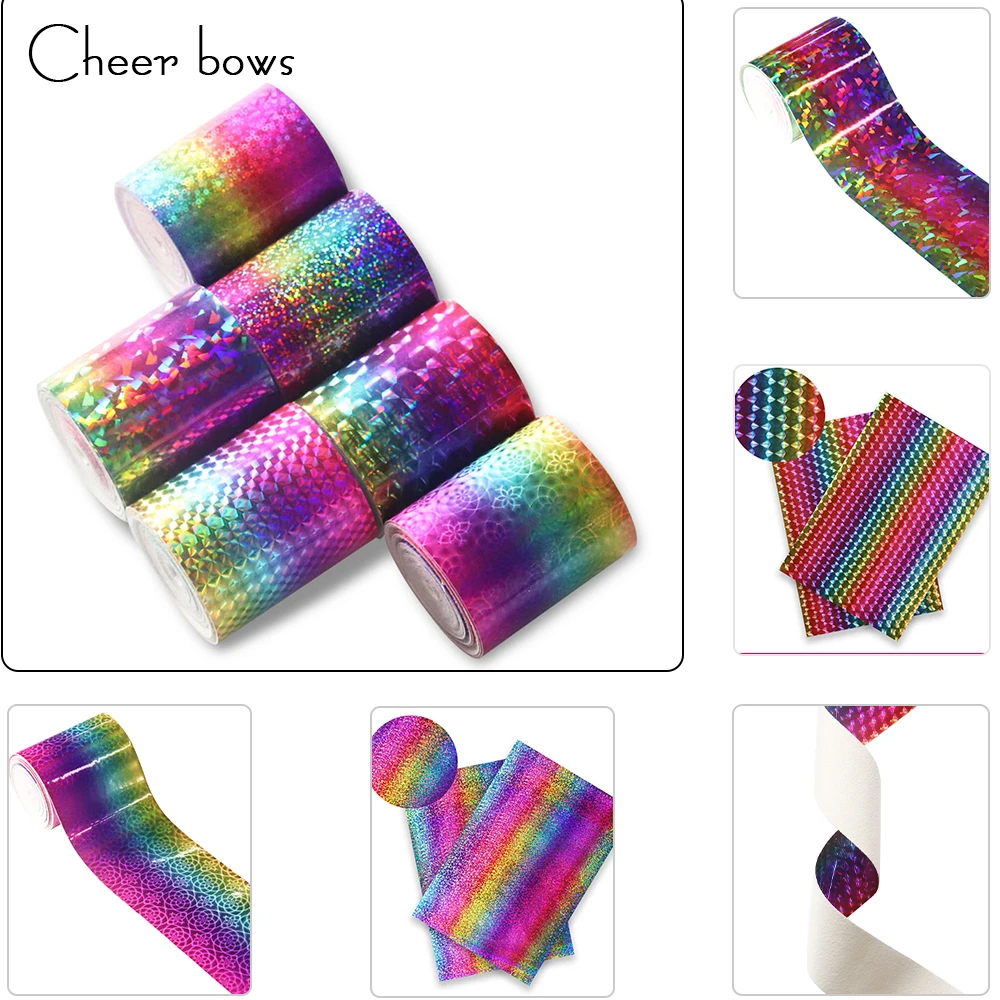 2Y/lot 3"75mm New Laser Ribbon Fashion Popular Mirror Ribbon DIY Handmade Materials Wedding Party Decoration DIY Hairbows Access
2Y/lot 3"75mm New Laser Ribbon Fashion Popular Mirror Ribbon DIY Handmade Materials Wedding Party Decoration DIY Hairbows Access