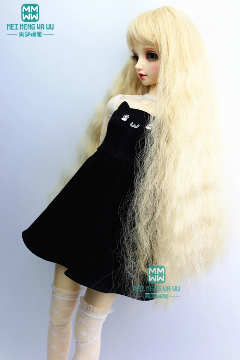 BJD doll clothes girl dress fits 1/3 BJD doll fashion black Cat ear quality temperament dress
BJD doll clothes girl dress fits 1/3 BJD doll fashion black Cat ear quality temperament dress