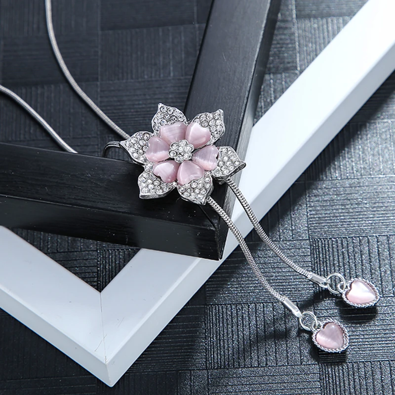 BAOPON 2019 New Romantic Flower Tassel Sweater Chain Necklaces Korean Female Long Chain Necklace For Women Lady Accessories
BAOPON 2019 New Romantic Flower Tassel Sweater Chain Necklaces Korean Female Long Chain Necklace For Women Lady Accessories