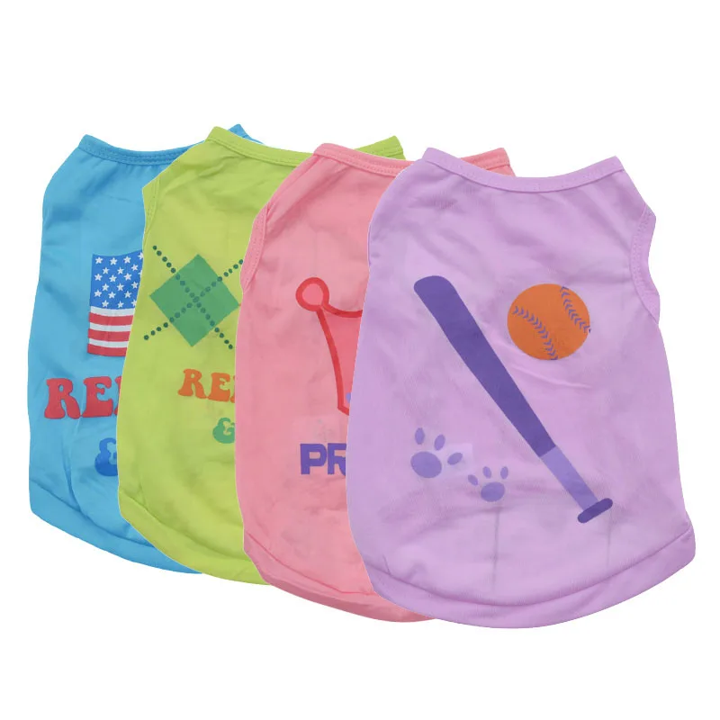 For Pet Dog Summer Vest T Shirt Clothes Pet Cat Puppy Polyester Vests Apparel
For Pet Dog Summer Vest T Shirt Clothes Pet Cat Puppy Polyester Vests Apparel