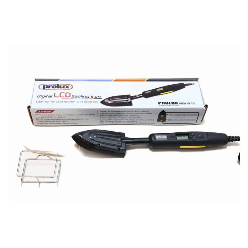 Tarot 220V Standard Temperature Control Prolux Electric Digital LCD Sealing Iron with Adjustable Temperature for Model
Tarot 220V Standard Temperature Control Prolux Electric Digital LCD Sealing Iron with Adjustable Temperature for Model
