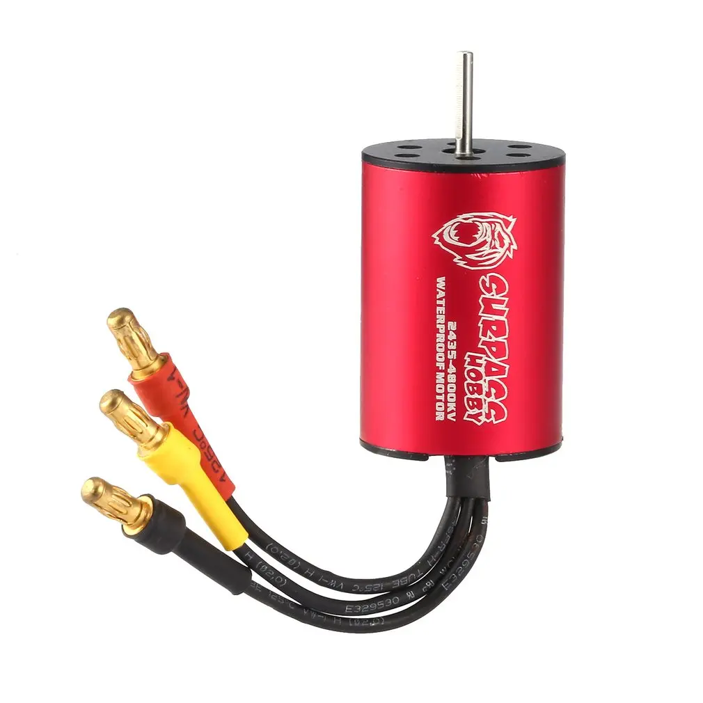 SURPASSHOBBY KK 2435 4500KV/4800KV Brushless Motor 2S for Traxxas/HSP 1:16,1:18 RC Drift Racing Climbing Off-road Car Sensorless
SURPASSHOBBY KK 2435 4500KV/4800KV Brushless Motor 2S for Traxxas/HSP 1:16,1:18 RC Drift Racing Climbing Off-road Car Sensorless