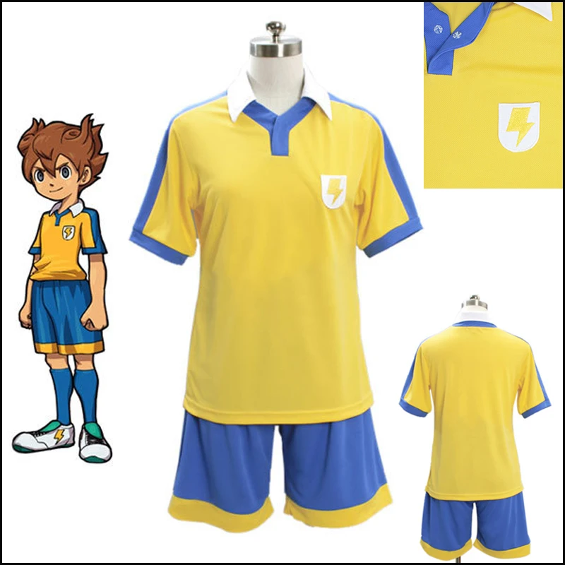Free Shipping Anime Inazuma Eleven Go Cosplay Wear Cloth High School Foot Uniform Jersey Cosplay Costume Men
Free Shipping Anime Inazuma Eleven Go Cosplay Wear Cloth High School Foot Uniform Jersey Cosplay Costume Men