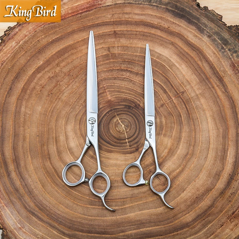 Dog hair shears 7 INCH 7.5 INCH Professional pet grooming scissors Pet hair scissors Bright silver Kingbird NEW
Dog hair shears 7 INCH 7.5 INCH Professional pet grooming scissors Pet hair scissors Bright silver Kingbird NEW
