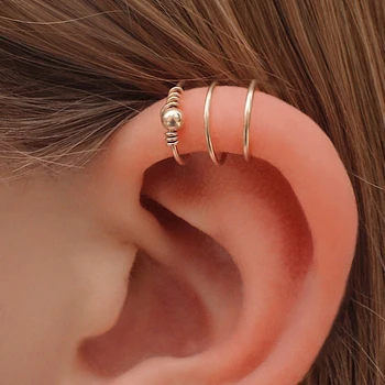 Fake Piercing Clip Earrings Charm Jewelry Handmade Fake Ear Cuff Gold Filled Boho Earrings For Women Brincos Oorbellen
Fake Piercing Clip Earrings Charm Jewelry Handmade Fake Ear Cuff Gold Filled Boho Earrings For Women Brincos Oorbellen