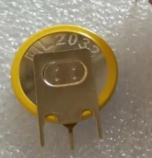 50PCS Rechargeable lithium battery ML2032 3V soldering foot Button battery can replace CR2032
50PCS Rechargeable lithium battery ML2032 3V soldering foot Button battery can replace CR2032