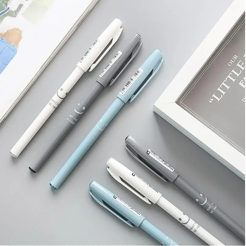 AryaArte 12 Pcs/lot Smiling Face Gel Pen Maker Pen 0.38mm Black Ink Pen School Office Supply Kawaii Pens For Girl's Boy's Gift
AryaArte 12 Pcs/lot Smiling Face Gel Pen Maker Pen 0.38mm Black Ink Pen School Office Supply Kawaii Pens For Girl's Boy's Gift