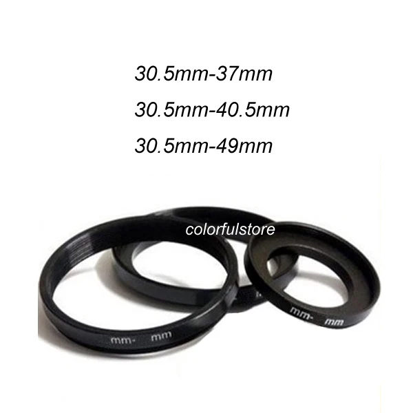 3 Pcs 30.5mm to 37mm 40.5mm 49mm 30.5 37 40.5 49 mm Metal Step-Up Step Up Ring Camera Lens Lenses Holder Filter Stepping Adapter
3 Pcs 30.5mm to 37mm 40.5mm 49mm 30.5 37 40.5 49 mm Metal Step-Up Step Up Ring Camera Lens Lenses Holder Filter Stepping Adapter