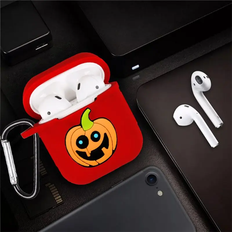 Fashion Halloween Theme Soft Silicone Protective Cover Shockproof Case Skin for Airpods 1/2 Charging Box
Fashion Halloween Theme Soft Silicone Protective Cover Shockproof Case Skin for Airpods 1/2 Charging Box