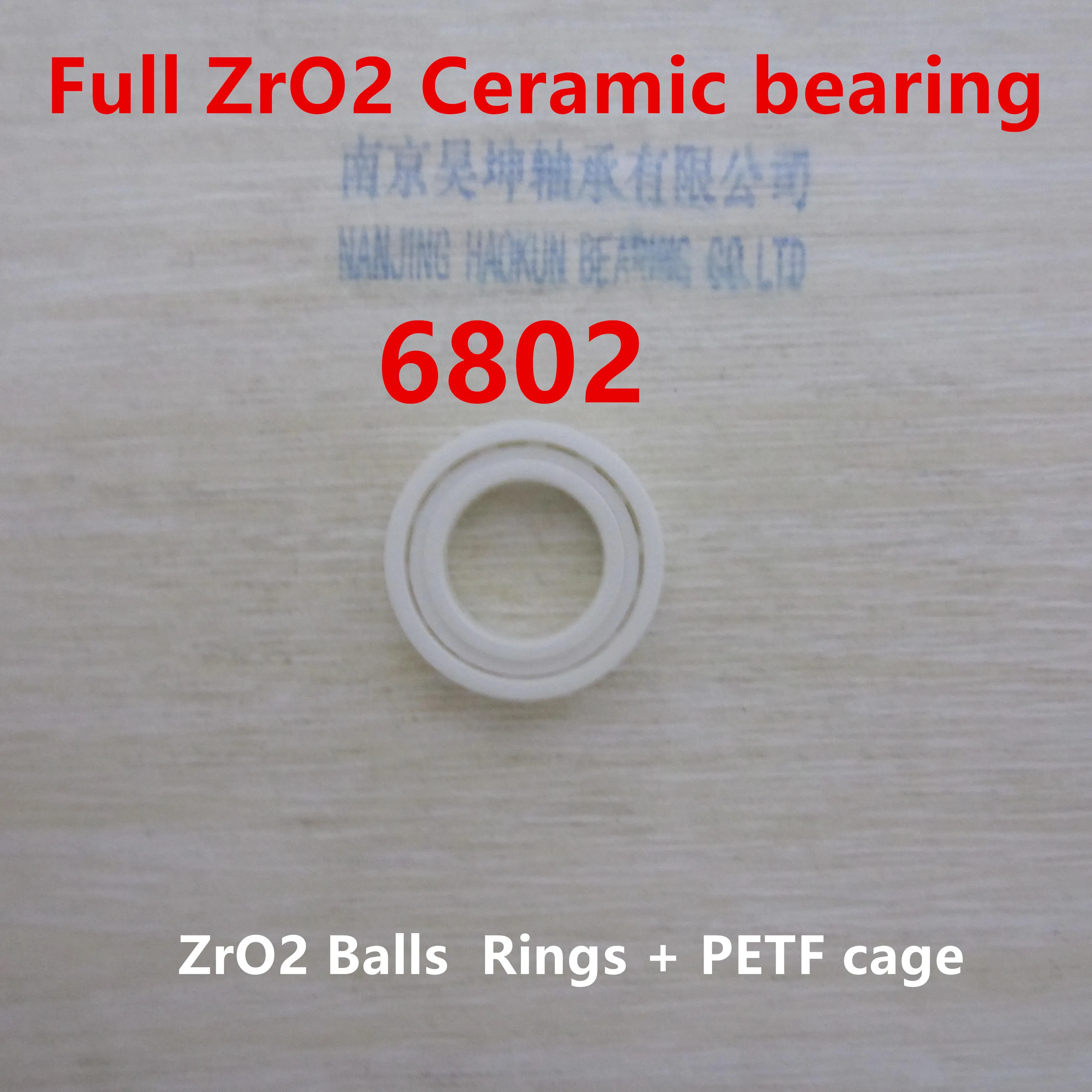 2018 Direct Selling Time-limited Ball Bearing 61802 6802 Zro2 15*24*5mm Full Ceramic Bearings
2018 Direct Selling Time-limited Ball Bearing 61802 6802 Zro2 15*24*5mm Full Ceramic Bearings