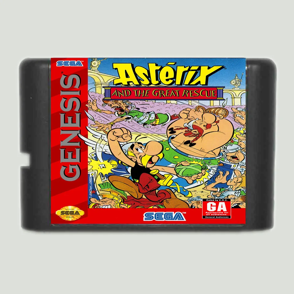 Asterix And The Great Rescue II 16 bit MD Game Card For Sega Mega Drive For Genesis
Asterix And The Great Rescue II 16 bit MD Game Card For Sega Mega Drive For Genesis