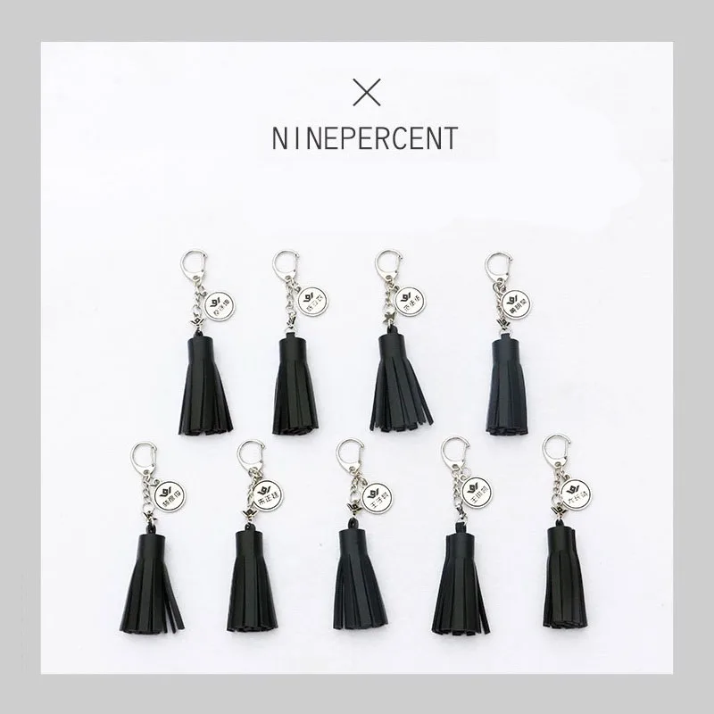 NINE PERCENT 9% August ikun Justin Chen Linong Metal Key Chain Keyrings Tassel keychain Accessories
NINE PERCENT 9% August ikun Justin Chen Linong Metal Key Chain Keyrings Tassel keychain Accessories