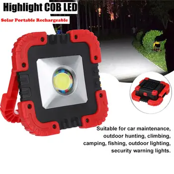 30W Solar Portable Rechargeable LED Flood Light Outdoor Garden Work Spot Lamp Portable tent light camping light #4J08
30W Solar Portable Rechargeable LED Flood Light Outdoor Garden Work Spot Lamp Portable tent light camping light #4J08