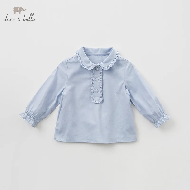 DB9952-1 dave bella baby girls autumn infant baby fashion t-shirt toddler top children high quality tees solid clothes
DB9952-1 dave bella baby girls autumn infant baby fashion t-shirt toddler top children high quality tees solid clothes