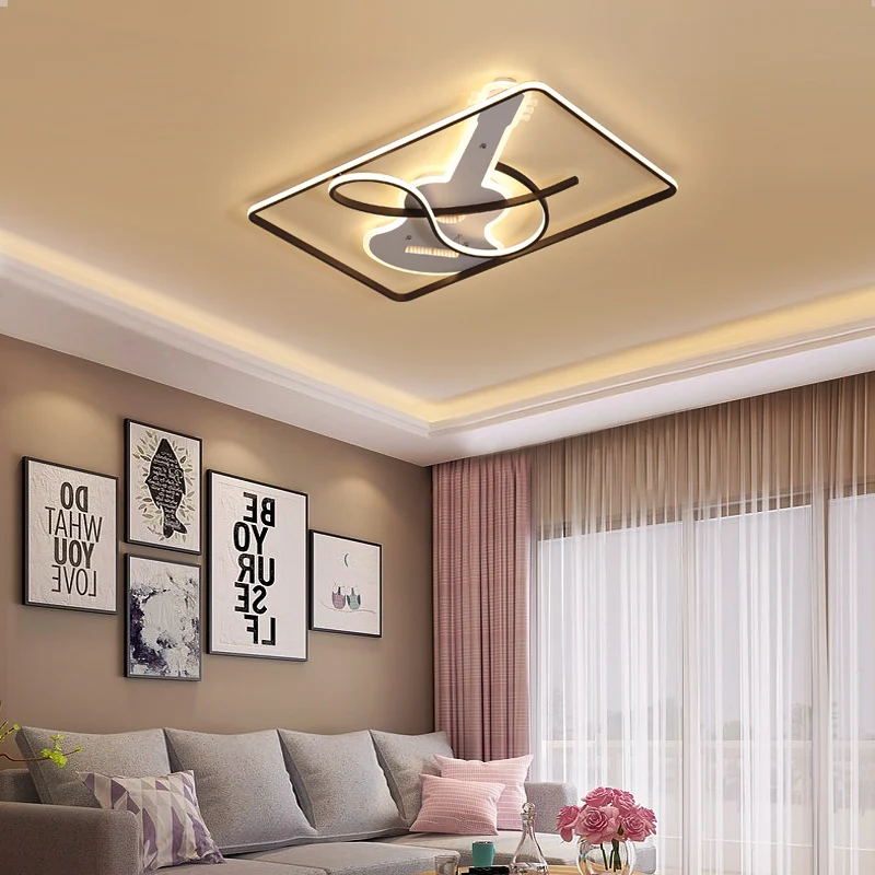 Rectangular dimmable RC modern led chandelier for living room bedroom study white+Coffee color home decor chandelier Fixtures
Rectangular dimmable RC modern led chandelier for living room bedroom study white+Coffee color home decor chandelier Fixtures