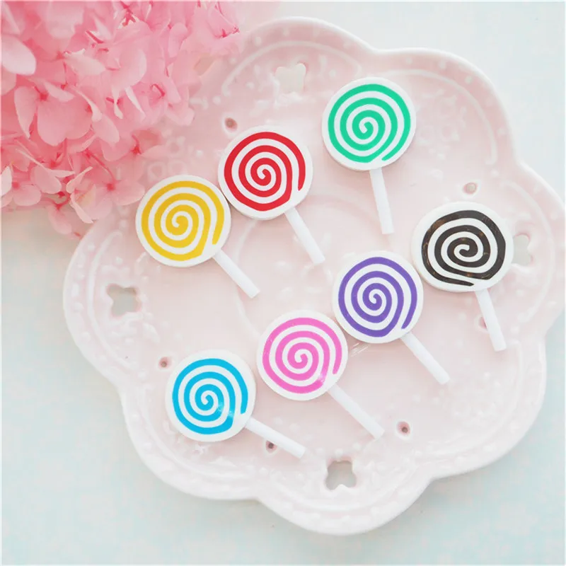 10pcs Beauty Spiral Rainbow lollipop Candy Polymer Clay For Christmas Tree Decoration Kids Gift Accessories Key Chain Pendants
10pcs Beauty Spiral Rainbow lollipop Candy Polymer Clay For Christmas Tree Decoration Kids Gift Accessories Key Chain Pendants