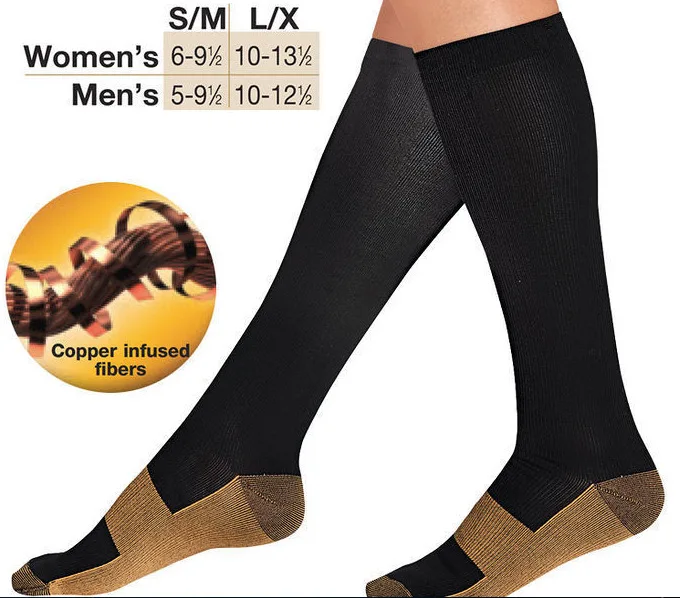 Miracle Copper Compression Socks Unisex Anti-Fatigue Compression Socks Foot Pain Relief Soft Magic Socks 2018 100% High Quality
Miracle Copper Compression Socks Unisex Anti-Fatigue Compression Socks Foot Pain Relief Soft Magic Socks 2018 100% High Quality