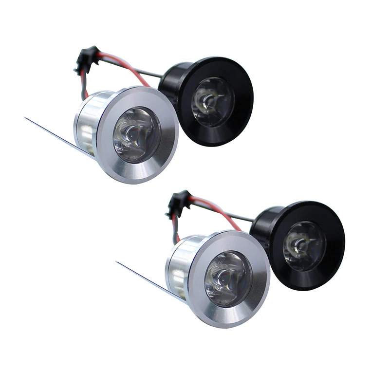 10pcs/lot Mini LED Cabinet Light 1W/3W Downlights AC85-265V Lamp Lighting white/Warm white | Освещение