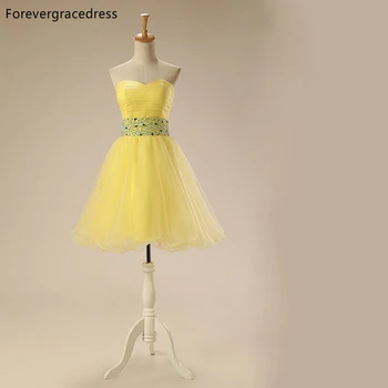 Forevergracedress 2018 A Line Yellow Colour Homecoming Dress Sweetheart Beaded Tulle Short Party Gown Plus Size Custom Made
Forevergracedress 2018 A Line Yellow Colour Homecoming Dress Sweetheart Beaded Tulle Short Party Gown Plus Size Custom Made