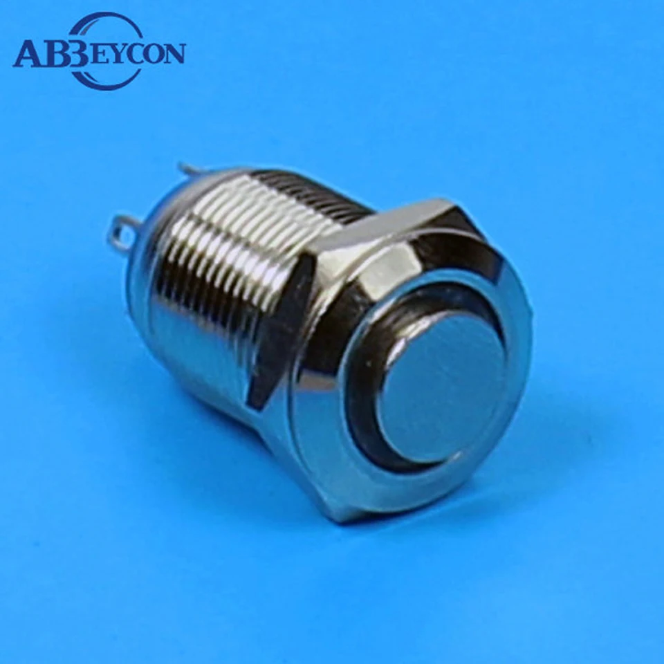 5pcs/Lot 12mm metal push button switch High round front head momentary ring led illuminated switch waterproof 5 LED colors
5pcs/Lot 12mm metal push button switch High round front head momentary ring led illuminated switch waterproof 5 LED colors