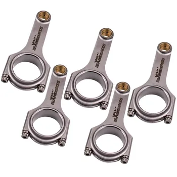 144mm Forged 4340 Connecting Rod For Audi RS3 TT RS 5 Cylinder 2.5L Connect rods Conrod ARP 2000 Bolts Con Rod Bielle
144mm Forged 4340 Connecting Rod For Audi RS3 TT RS 5 Cylinder 2.5L Connect rods Conrod ARP 2000 Bolts Con Rod Bielle