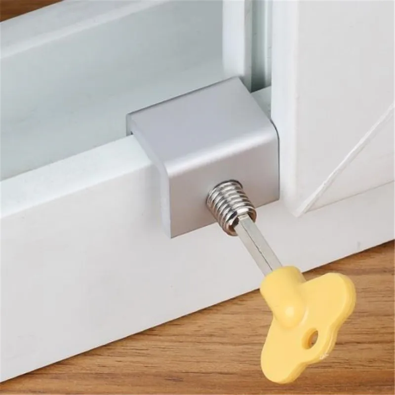 Child Safety Lock Sliding Window Lock High Quality Security Sliding Sash Stopper Baby Safe Protective anti-theft Limiter
Child Safety Lock Sliding Window Lock High Quality Security Sliding Sash Stopper Baby Safe Protective anti-theft Limiter
