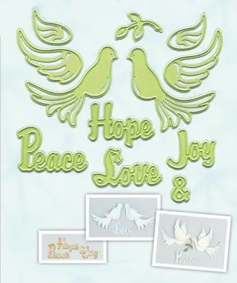 McDies Craft metal cutting dies cut die mold Lovebirds words decoration Scrapbook paper craft knife mould blade punch stencils
McDies Craft metal cutting dies cut die mold Lovebirds words decoration Scrapbook paper craft knife mould blade punch stencils