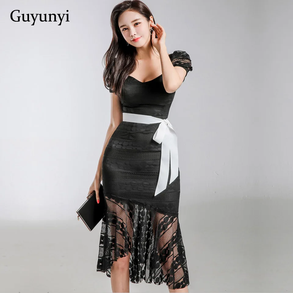 Elegant Party Dress 2019 Summer Small Sexy Lace Dress High Waist Slim Plain Color Fishtail Hem Women's Dresses
Elegant Party Dress 2019 Summer Small Sexy Lace Dress High Waist Slim Plain Color Fishtail Hem Women's Dresses