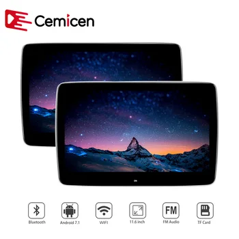 11.6 Inch Car Screen Android 7.1 Headrest Monitor Octa Core HD 1920*1080 2.5D Ultra-thin Touch Screen WIFI Bluetooth USB HDMI FM
11.6 Inch Car Screen Android 7.1 Headrest Monitor Octa Core HD 1920*1080 2.5D Ultra-thin Touch Screen WIFI Bluetooth USB HDMI FM