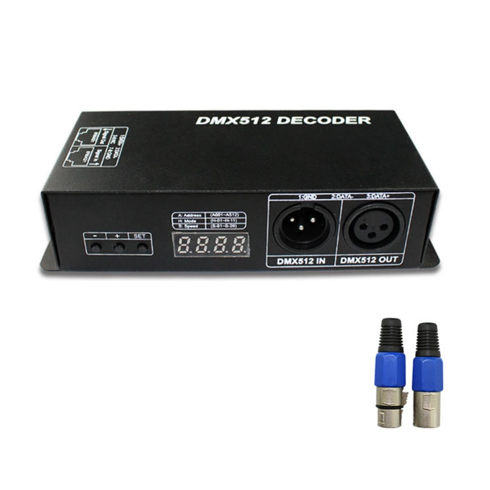 4 Channel DMX512 Decoder RGBW Led Controller For Led Strip Light Tape And Stage Engineering Master DC12V-24V
4 Channel DMX512 Decoder RGBW Led Controller For Led Strip Light Tape And Stage Engineering Master DC12V-24V
