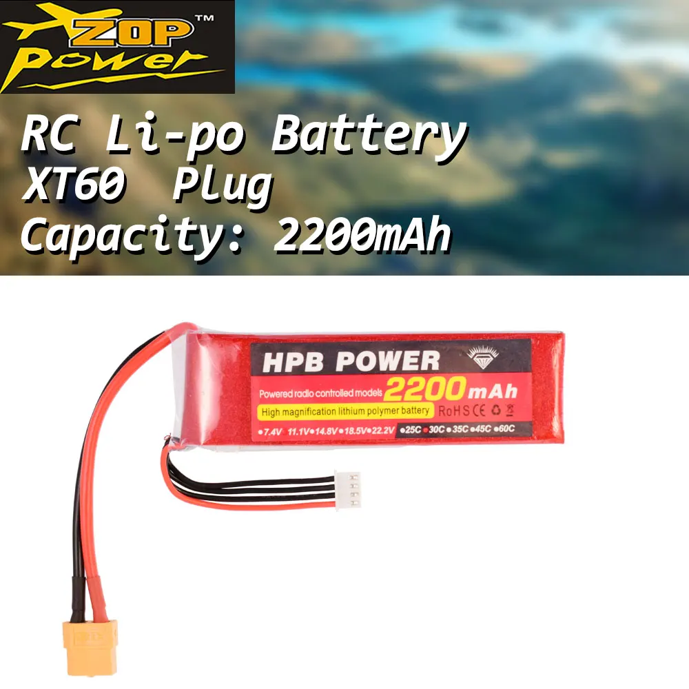 HPB Power 11.1V 2200mAh 30C 3S Lipo Battery XT60 Plug Rechargeable Battery For RC Racing Drone Helicopter Multicopter Car Model
HPB Power 11.1V 2200mAh 30C 3S Lipo Battery XT60 Plug Rechargeable Battery For RC Racing Drone Helicopter Multicopter Car Model