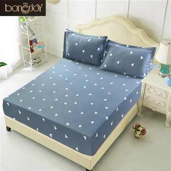 Bonenjoy Fitted Sheet With Pillowcase Twin Double King Size Bed Sheet with Elastic Grey Color Geometric Fitted Sheet Sets
Bonenjoy Fitted Sheet With Pillowcase Twin Double King Size Bed Sheet with Elastic Grey Color Geometric Fitted Sheet Sets