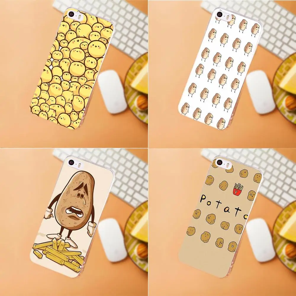 Cartoon Food Potato For iPhone X 4 4S 5 5C SE 6 6S 7 8 Plus HTC Desire 628 630 816 820 One A9 M7 M8 M9 M10 Soft TPU Cases Cover
Cartoon Food Potato For iPhone X 4 4S 5 5C SE 6 6S 7 8 Plus HTC Desire 628 630 816 820 One A9 M7 M8 M9 M10 Soft TPU Cases Cover