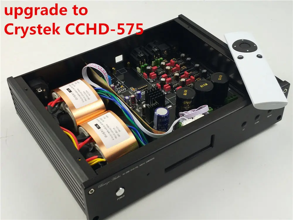 ES9038 ES9038PRO decoder upgrade to Crystek CCHD-575 HIFI USB DAC audio digital to analog audio converter XMOS Or Amanero DSD512
ES9038 ES9038PRO decoder upgrade to Crystek CCHD-575 HIFI USB DAC audio digital to analog audio converter XMOS Or Amanero DSD512