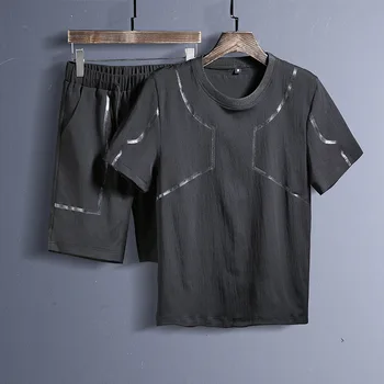 2020 men's leisure suit summer short sleeve shorts suit men's quick dry men's suit
2020 men's leisure suit summer short sleeve shorts suit men's quick dry men's suit