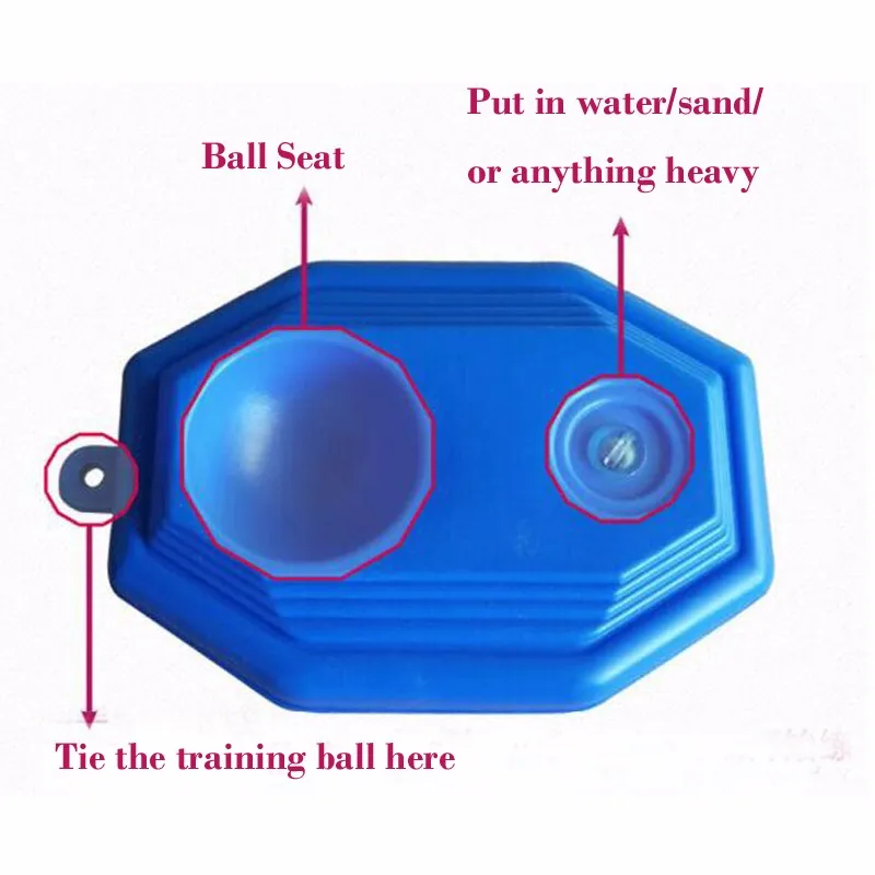 Hot Heavy Duty Tennis Training Tool+ Exercise Tennis Ball Self-study Rebound Ball with Tennis Trainer Baseboard Sparring Device (5)