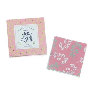 46 Pcs/ 1 Box Floral Cloth Texture Fresh Mini Paper Sticker Decoration Diy Diary Scrapbooking Seal Sticker Stationery Memo Pad
46 Pcs/ 1 Box Floral Cloth Texture Fresh Mini Paper Sticker Decoration Diy Diary Scrapbooking Seal Sticker Stationery Memo Pad