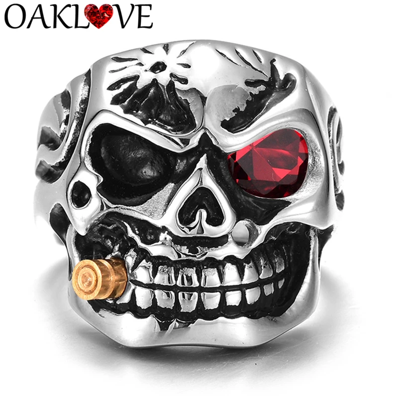 Punk Skull Rings Set (18)