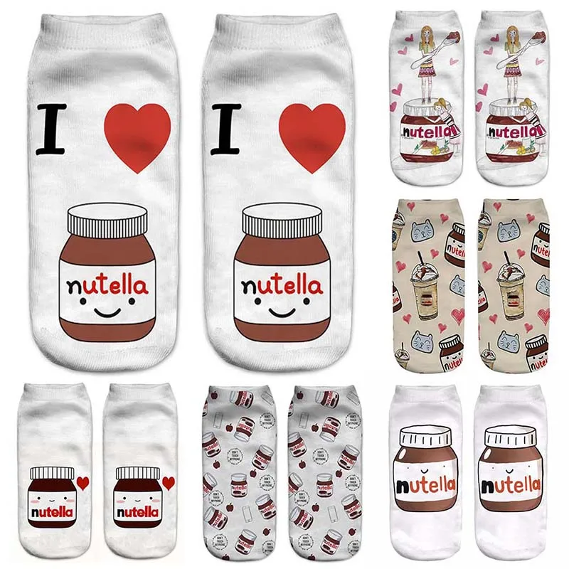 Women Christmas Red Heart Medicine Casual Happy Socks New "nutella" Red Love Printed Funny Socks Unisex Low Cut Ankle Socks
Women Christmas Red Heart Medicine Casual Happy Socks New "nutella" Red Love Printed Funny Socks Unisex Low Cut Ankle Socks