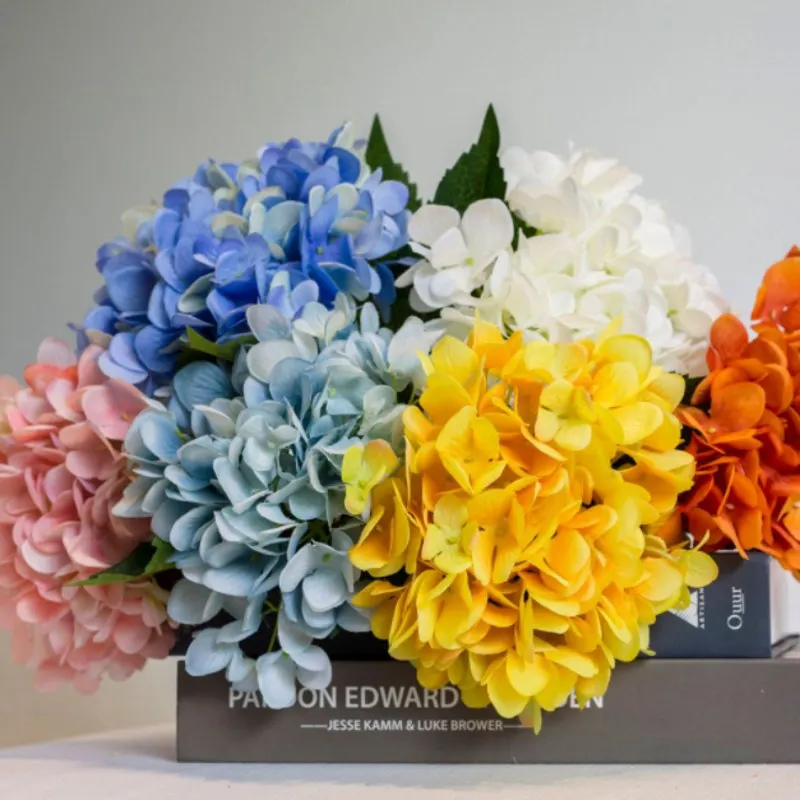 High Quality artificial hydrangea flowers 47cm Long Big diameter DIY arrangements home wedding decoration flowers
High Quality artificial hydrangea flowers 47cm Long Big diameter DIY arrangements home wedding decoration flowers